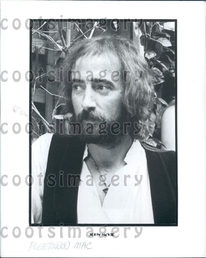 Wire Photo Famed British Bassist John McVie of Fleetwood Mac