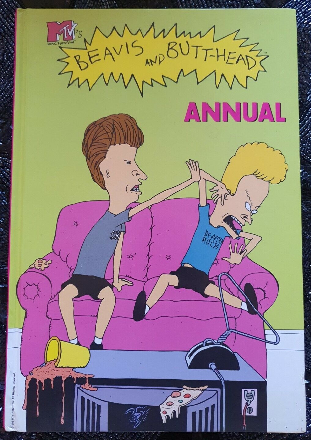 Beavis And Butt Head Mtv Marvel Comic Annual 1996 Uk Release For Sale