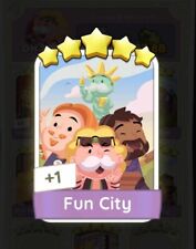 Monopoly Go 2nd Album - 5 Star Sticker🌟🌟🌟🌟 Fun City picture