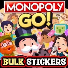 Monopoly Go All 1/2/3/4/5 Star Stickers Cards - Super FAST and CHEAP 1 &2 Album picture