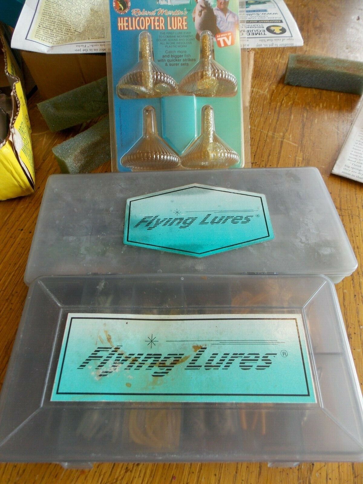Alex Langer's Flying Lure Kit TWO FOR ONE +3 Roland Helicopter