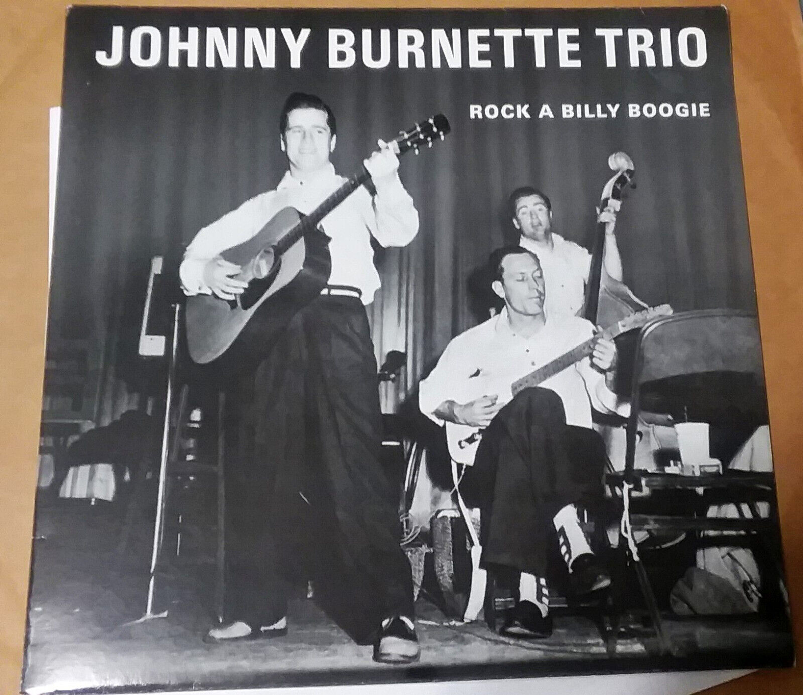 JOHNNY BURNETTE TRIO ITALIAN IMPORT LP \