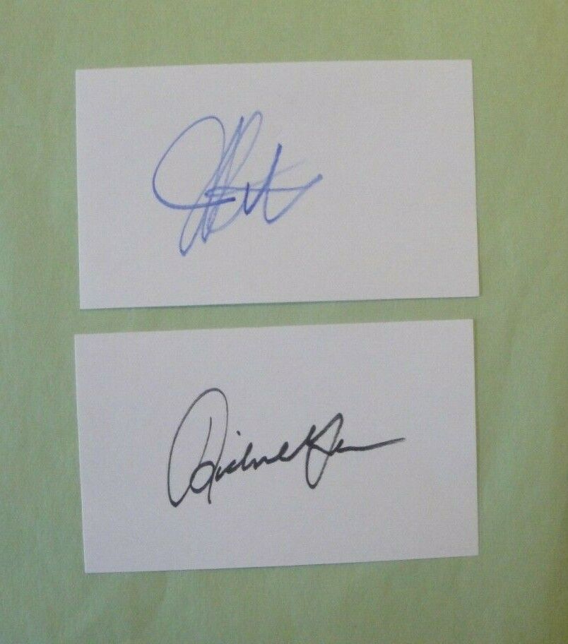 Julia Roberts Signed And Richard Gere Signed Autograph Pretty Woman Lot