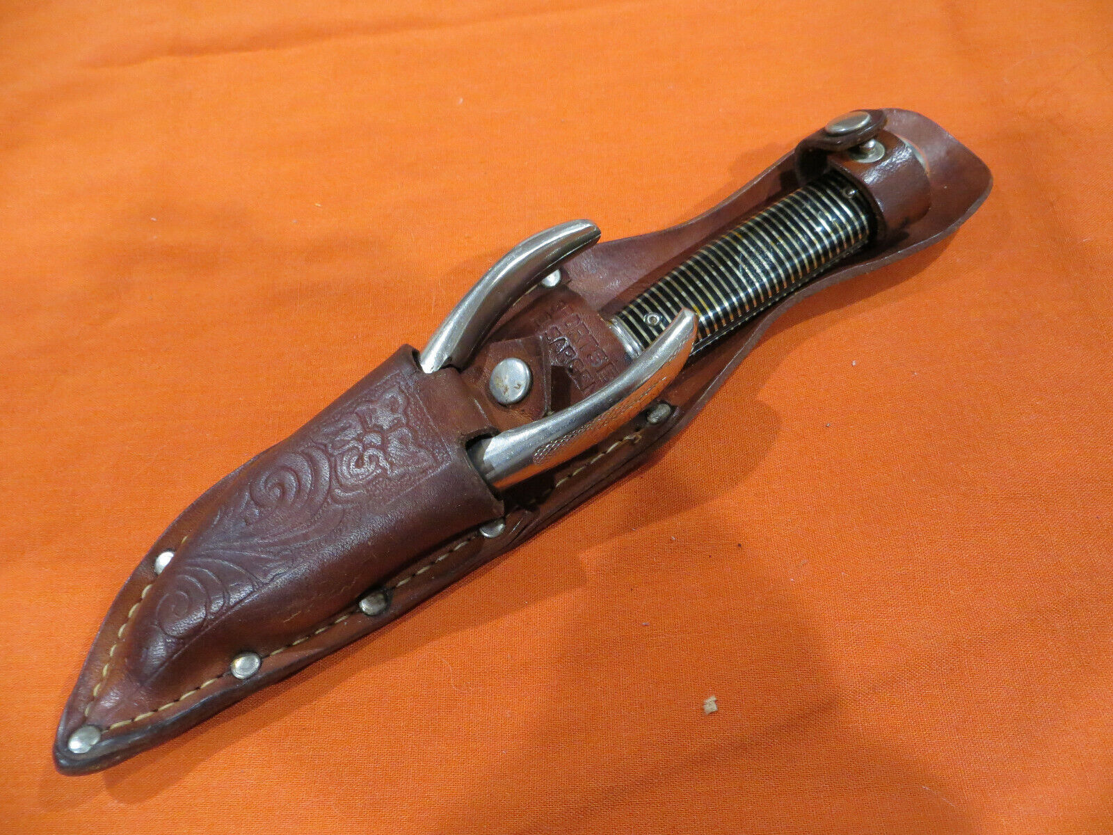 Vintage IMPERIAL Fishing Knife & Sargent Sportset Parallel Pliers Set LOOK 1543