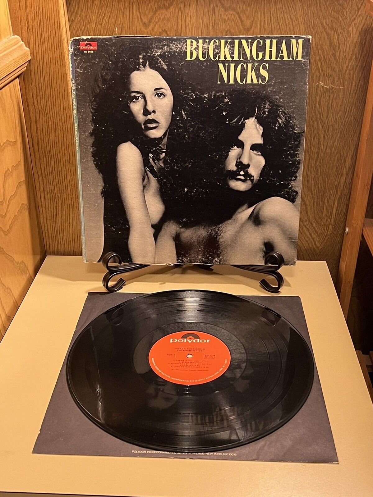 'BUCKINGHAM NICKS'  1973 Press With Inner. Xlt Vinyl Vg Sleeve. Fleetwood Mac