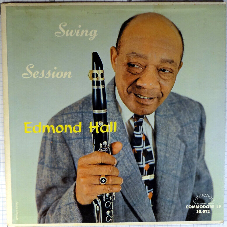 A SWING SESSION WITH EDMOND HALL-COMMODORE MONO LP