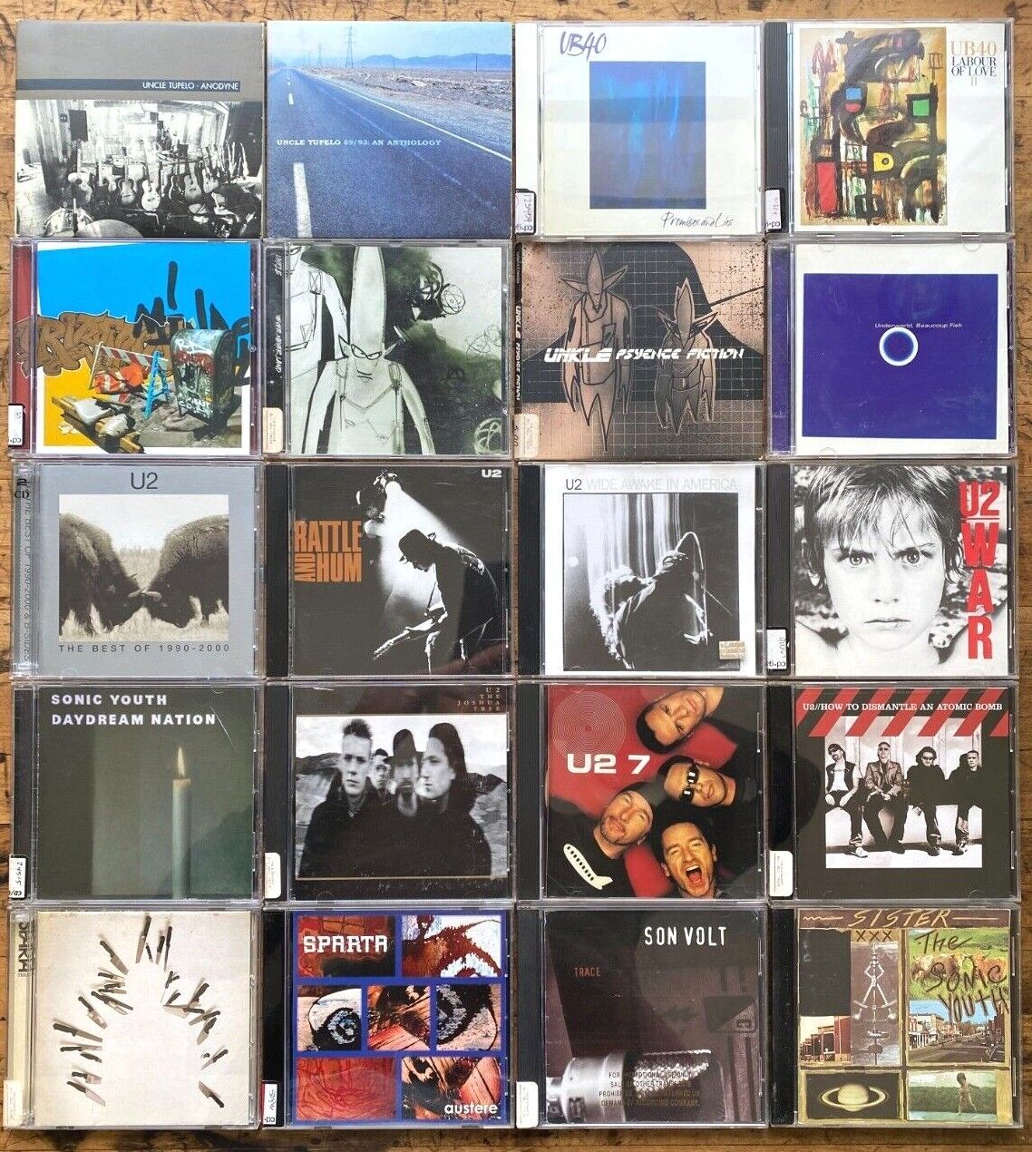 Make Your Own CD Bundle: Radiohead, Arcade Fire, Soul Coughing, Supergrass, U2 &