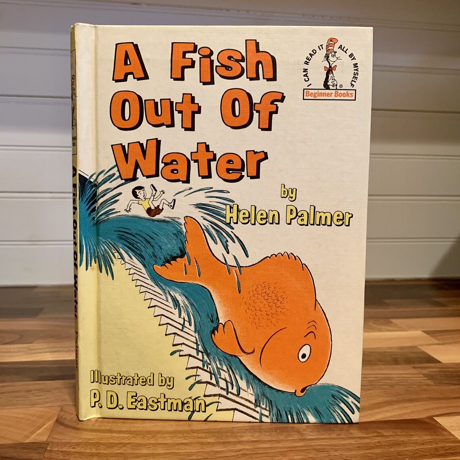 A Fish Out of Water - Helen Palmer - Dr. Seuss Beginner Book - Book Club 1961 HC