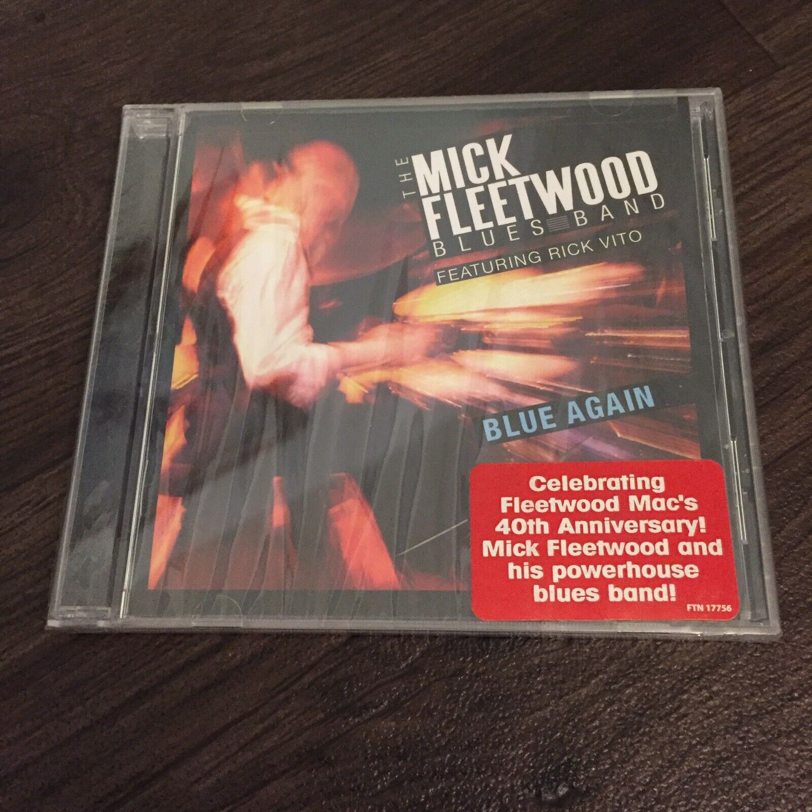 Blue Again by Mick Fleetwood Featuring Rick Vito (CD, 2009) New Sealed